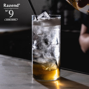 鸡尾酒杯日式 直身杯柯林杯高球长岛玻璃杯长饮杯highball嗨棒杯子