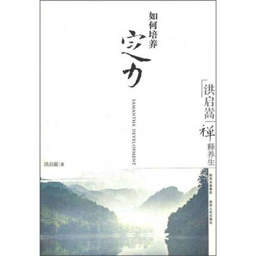 正版图书丨 洪启嵩禅释养生：如何培养定力  洪启嵩著 9787224093360