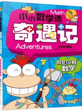 正版图书丨 小小数学迷奇遇记 假如没有数学  龚勋 9787536483583