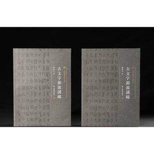 正版9成新图书丨 古文字源流讲疏 现货中国美术学院书法教材 学术普惠版上下册曹锦炎全新正版假一赔十  曹锦炎  著 9787547935095