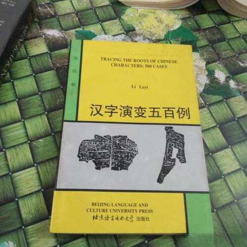 正版图书丨 汉字演变五百例  Li Leyi 9787561902042