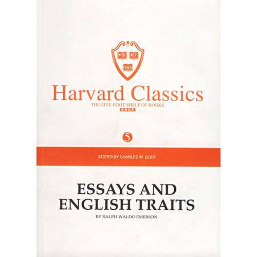正版图书丨 哈佛经典05－Essays and Songs of Ralph Waldo Emerson  CHARLES W.ELIOT 9787806017463