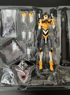 动漫周边世纪福音战士EVA0零号机可动初号机紫螳螂机甲模型玩具