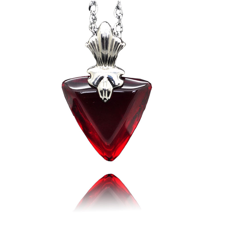 Fate/Zero周边命运之夜项链远坂凛随身魔法石心形吊坠挂件