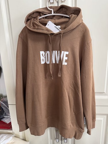 美特斯国货男卫衣春秋宽松连帽套头衫纯棉字母长袖上衣休闲外套