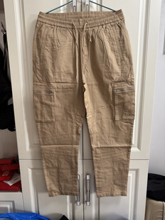 国货美特家男工装裤直筒夏季薄款休闲舒适韩版潮流多袋弹力长裤男