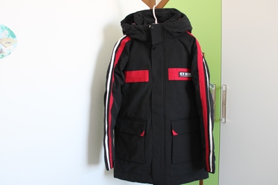 加厚宽松羽绒服连帽中华美家