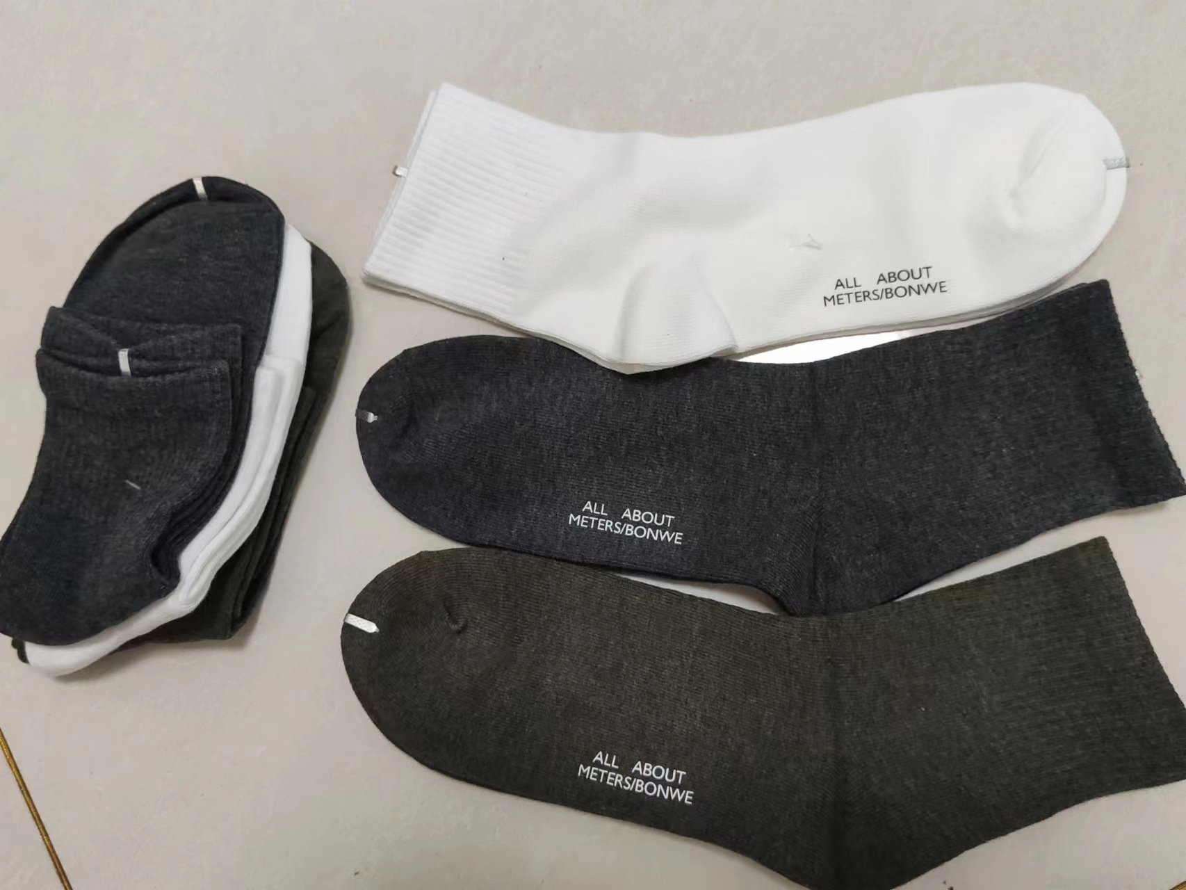 美家正品男袜四季短筒棉袜五双装舒适男袜透气排湿日常棉袜子,女士内衣/男士内衣/家居服,短袜,淘宝优惠券,粉丝福利购,淘宝优惠卷