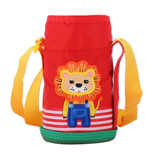 儿童吸管小学生配件两用保温杯套儿童水壶套便携可爱水杯套600ml