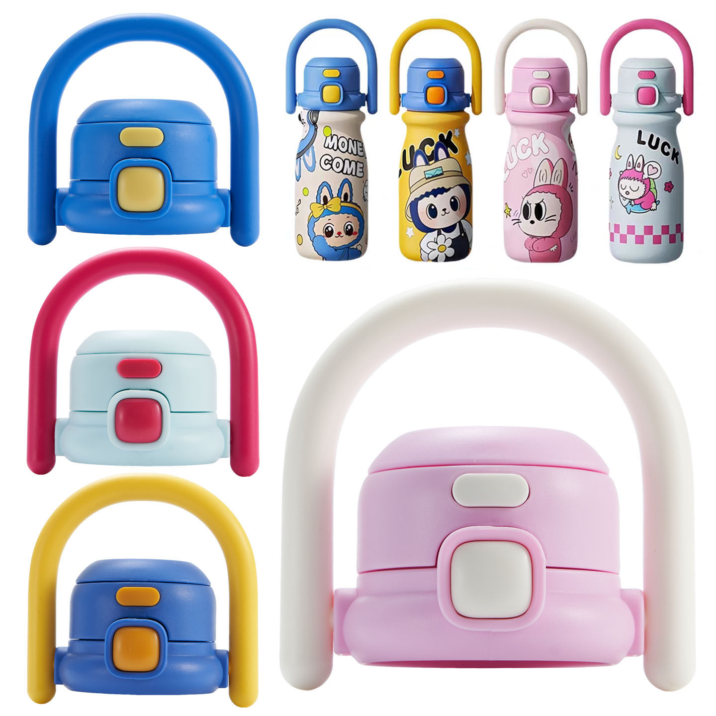 奇古堂SL-208儿童保温杯双饮杯盖