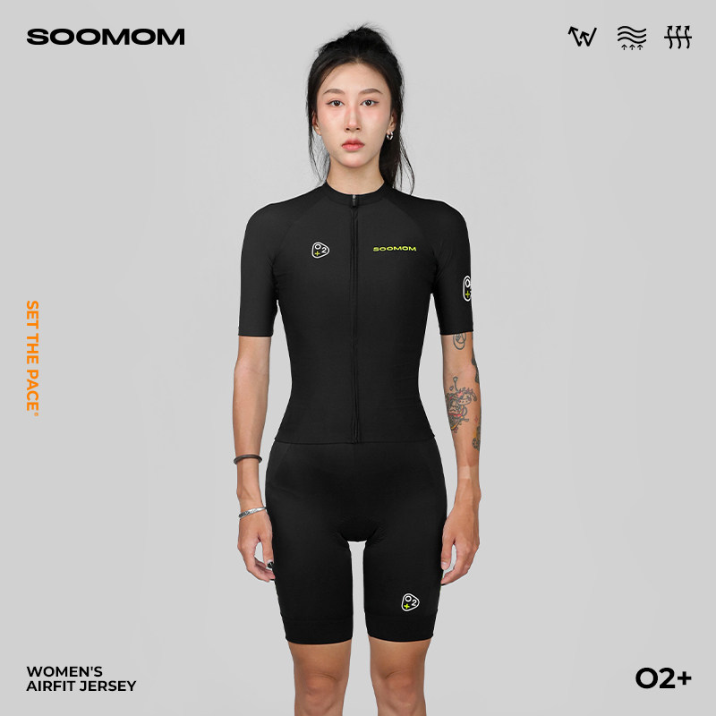SOOMOM|O2+女款夏季短袖骑行服