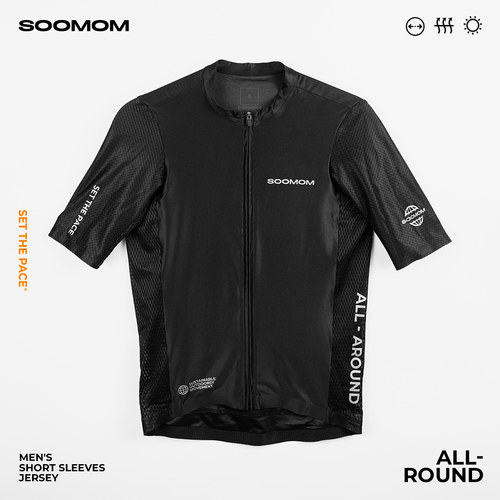 SOOMOM男士公路车骑行短袖