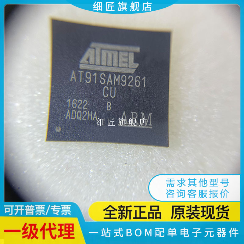 原装 AT91SAM9261B-CU 集成电路IC嵌入式微处理器芯片 LFBGA-217