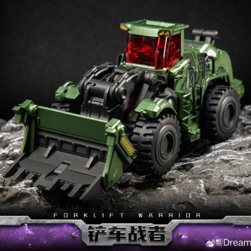 DST02-001大力战神铲车吊机拖斗