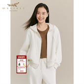 25冬新款 XII BASKET十二篮商场同款 慵懒感连帽卫衣外套时髦休闲