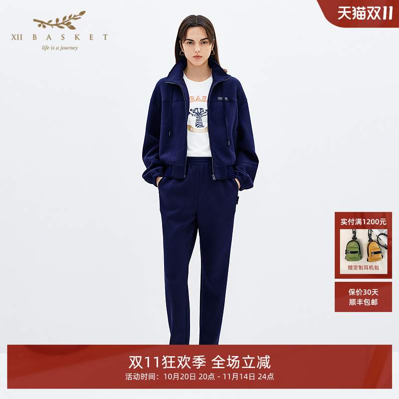 亲肤舒适珠地面料,潮流轻运动风