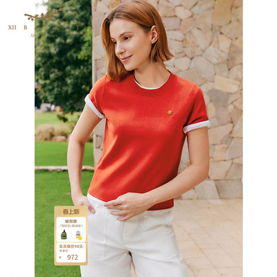 十二篮醋酸肌理气质通勤短袖