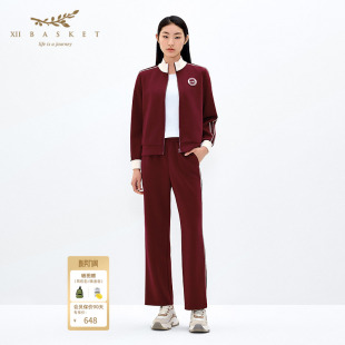 舒适运动休闲宽松直筒安可拉女裤 时尚 潮流舒适女 季 十二篮专选秋款