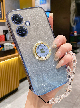 适用于oppoK11手机壳K11x新款K11保护套oppoPHF110创意支架PJC110全包防摔oppo透明0ppok11x女潮5g网红PHF110