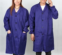 Темно -синее пальто