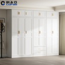 无甲醛衣柜钢制自由组合柜三门储物家用卧室欧式 简约现代铁柜衣柜