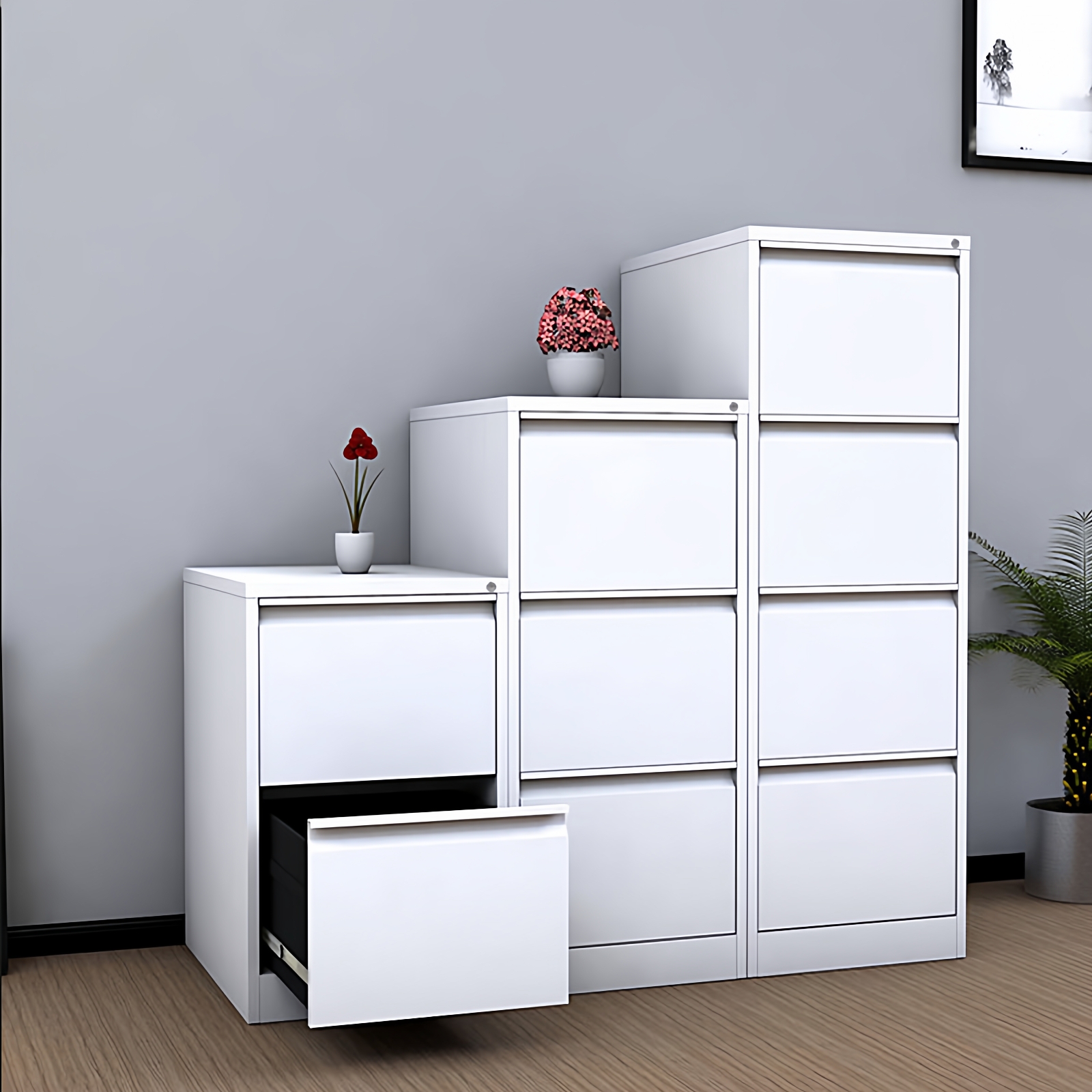 科飞亚卡箱办公储物柜钢制文件柜