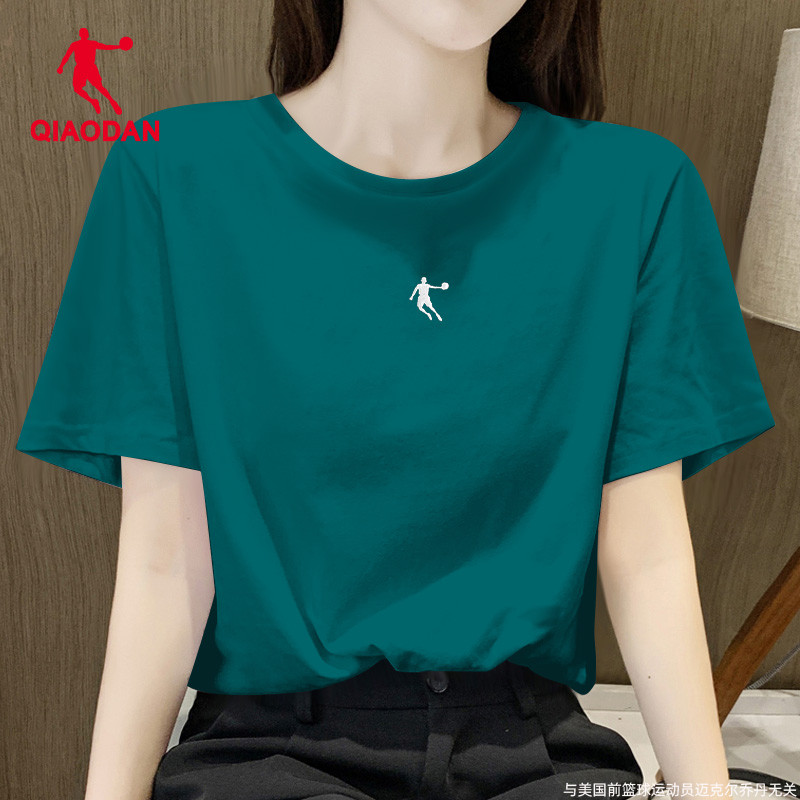 乔丹女短袖体恤运动服女