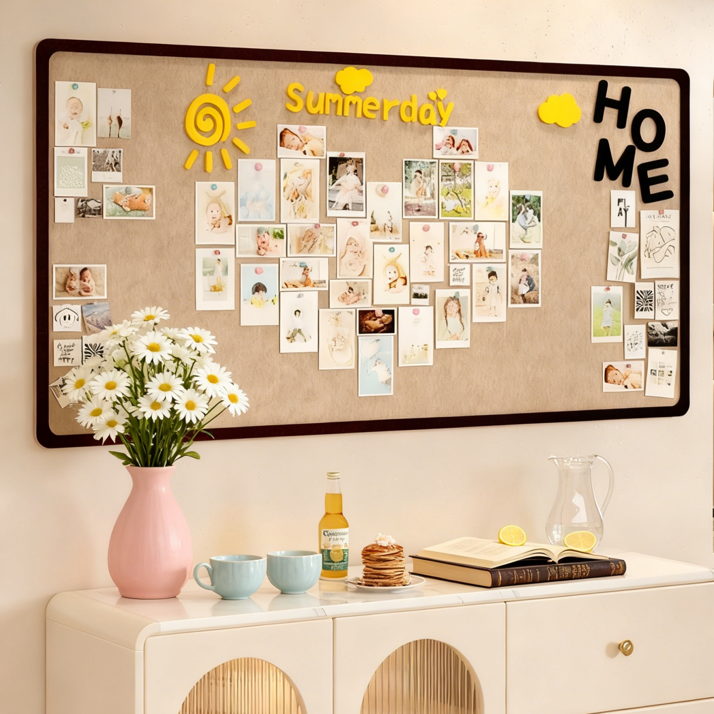 √不伤墙的照片墙没经验也一样贴