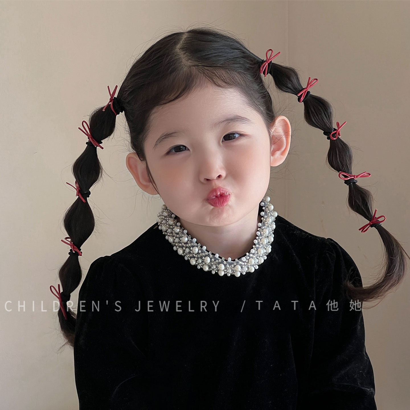 秋冬新款儿童可爱蝴蝶结发绳新年红色喜庆宝宝弹力迷你小皮筋发圈,童装/婴儿装/亲子装,发饰,淘宝优惠券,粉丝福利购,淘宝优惠卷