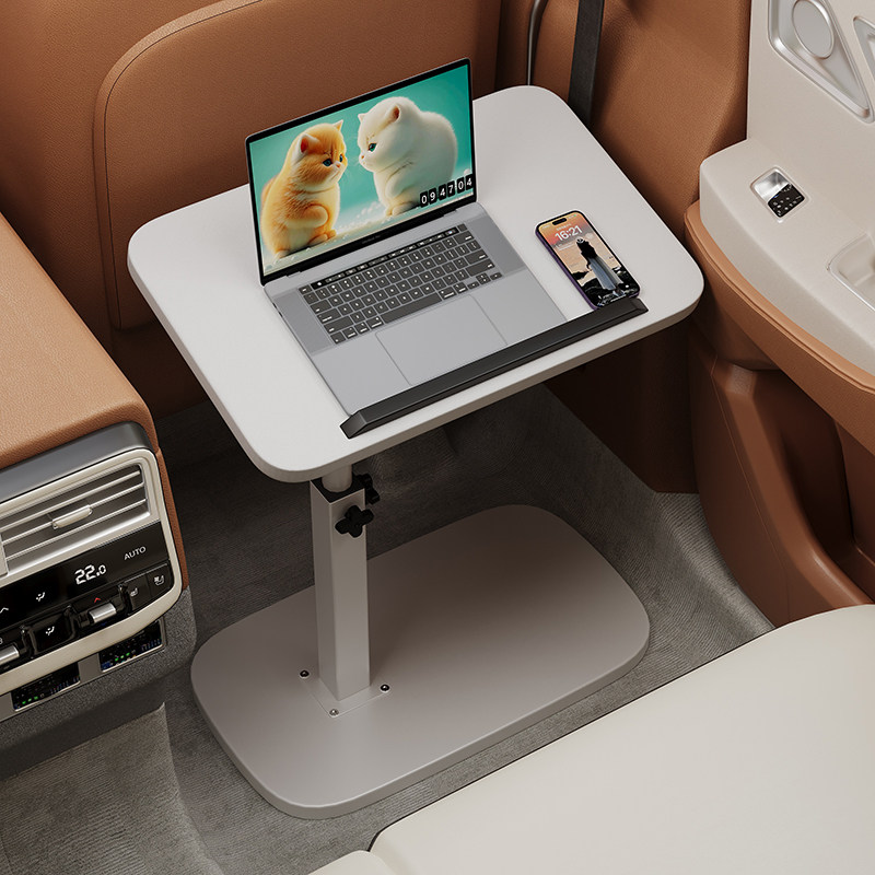 车载小桌板汽车前后排吃饭桌子可折叠餐桌学生学习写字桌写作业神器车内笔记本办公电脑桌副驾驶便携式升降桌
