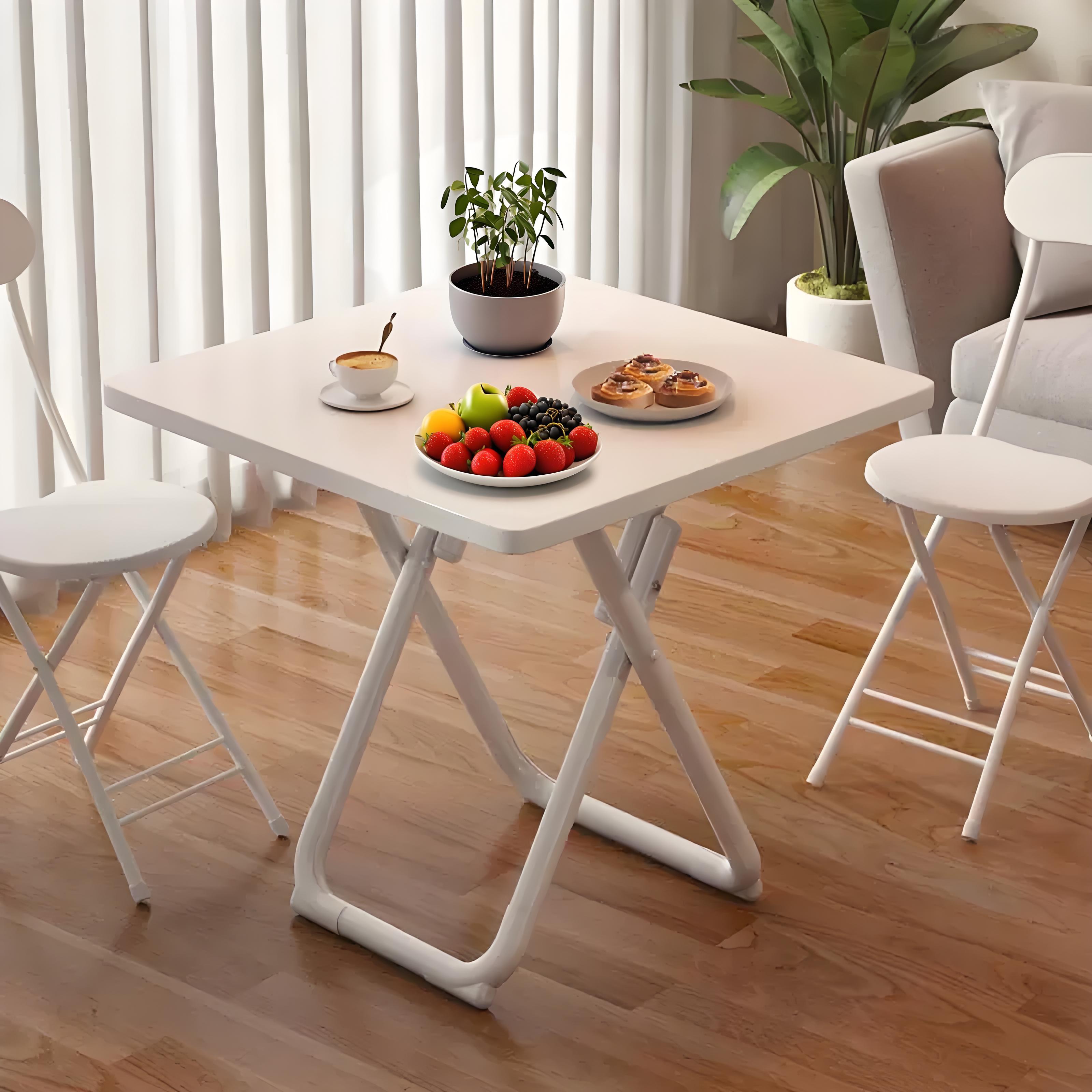 折叠桌家用便携式简易餐桌小户型桌椅套装夜市摆摊正方形吃饭桌子