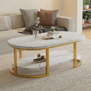 茶几客厅家用2025新款茶桌双层轻奢新款边几简约小户型出租屋桌子