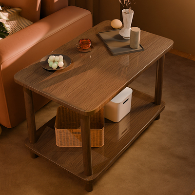 小桌子沙发边几简约双层小茶几