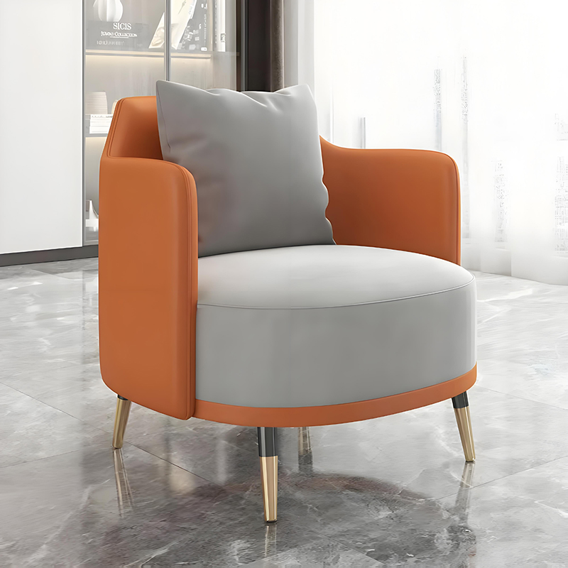 单人沙发酒店洽谈桌椅组合客厅阳台喝茶桌子酒店商务接待会客椅子