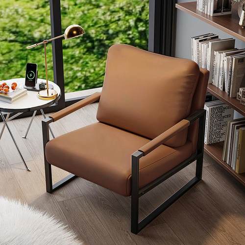 北欧单人沙发椅设计师阳台休闲椅