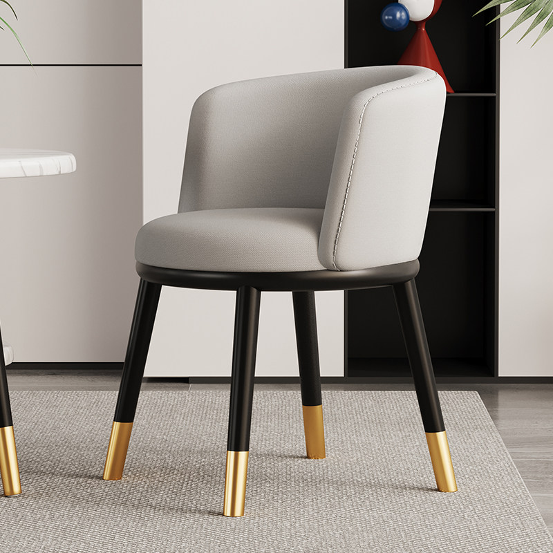 餐椅家用轻奢高级感餐桌椅子靠背一桌二椅网红阳台休闲 洽谈椅组