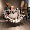 沙发椅丘比特阳台椅2025新款 轻奢懒人沙发舒适单人椅 休闲躺椅意式