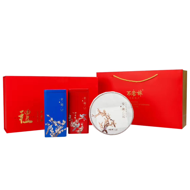 沈阳特产不老林糖糖茶礼盒
