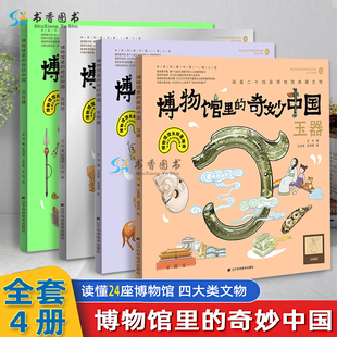 金银器 奇妙中国第二辑 套装 玉器 古钱币 古兵器 藏在课本里 博物馆里 博物馆儿童历史文物百科全书绘本 小学生课外阅读书籍