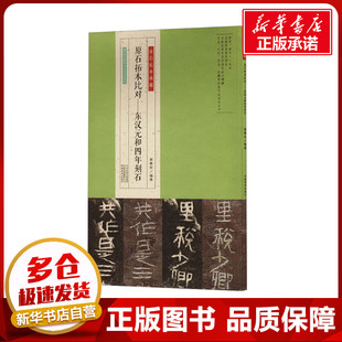 原石拓本比对——东汉元和四年刻石 谢春华 编 书法/篆刻/字帖书籍艺术 新华书店正版图书籍 河南美术出版社