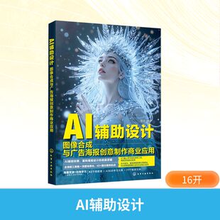 AI辅助设计 图像合成与广告海报创意制作商业应用 雷波 编 图形图像/多媒体（新）艺术 新华书店正版图书籍 化学工业出版社