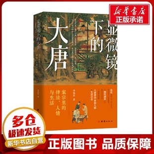 显微镜下的大唐 案宗里的律法、人情与生活 李旭东 著 中国通史社科 新华书店正版图书籍 团结出版社