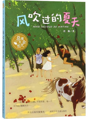 风吹过的夏天 杜梅 著 著 儿童文学少儿 新华书店正版图书籍 河北少年儿童出版社