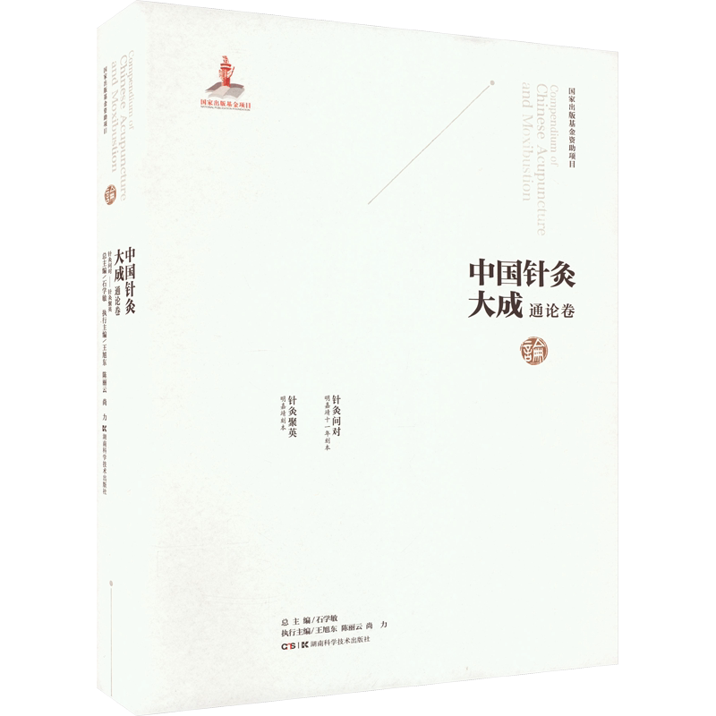 中国针灸大成 通论卷 针灸问对 针灸聚英 石学敏,王旭东,陈丽云 等 编 中医生活 新华书店正版图书籍 湖南科学技术出版社