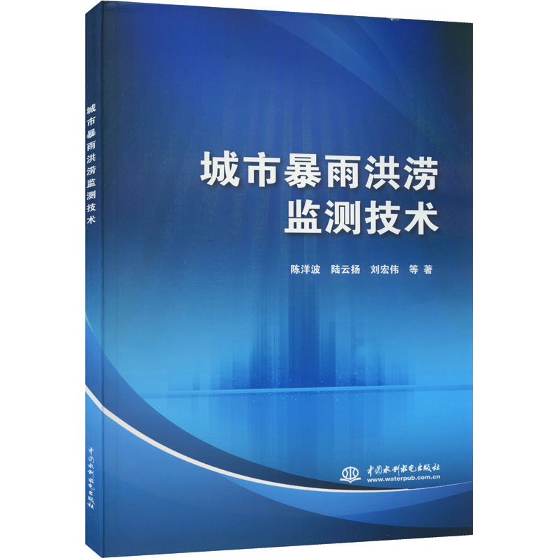 城市暴雨洪涝监测技术 陈洋波 等 著 自然科学总论专业科技 新华书店正版图书籍 中国水利水电出版社