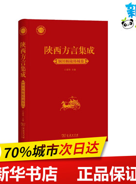 陕西方言集成 铜川杨陵韩城卷 王建领 编 信息与传播理论文教 新华书店正版图书籍 商务印书馆