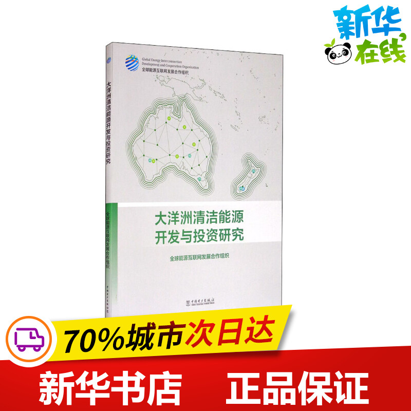 大洋洲清洁能源开发与投资研究 全球能源互联网发展合作组织 著 各部门经济专业科技 新华书店正版图书籍 中国电力出版社