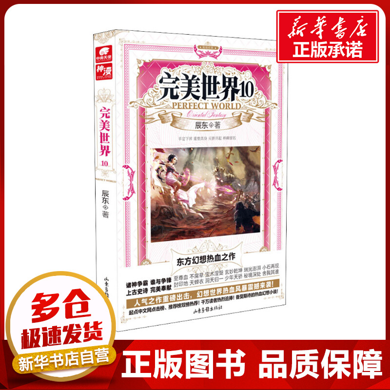 完美世界 10 辰东 著 玄幻/武侠小说文学 新华书店正版图书籍 山东画报出版社