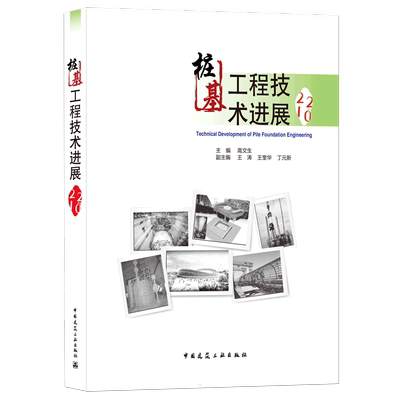 桩基工程技术进展2021 高文生 著 建筑/水利（新）专业科技 新华书店正版图书籍 中国建筑工业出版社