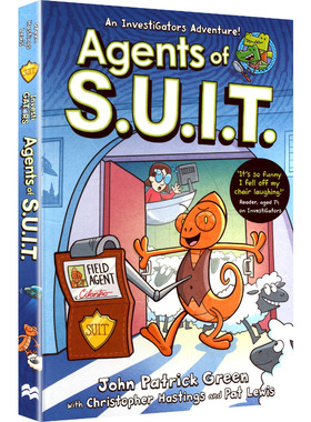 AGENTS OF S.U.I.T. 约翰·帕特里克·格林 文、图 著 儿童读物原版书外版书 新华书店正版图书籍 英国麦克米伦出版集团